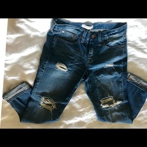 Madewell distressed jeans